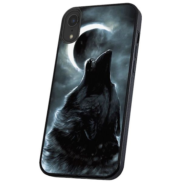 iPhone X/XS - Deksel/Mobildeksel Wolf