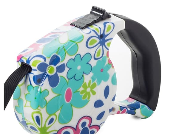 Rullkoppel / Hundkoppel - 5m - 15kg Multicolor