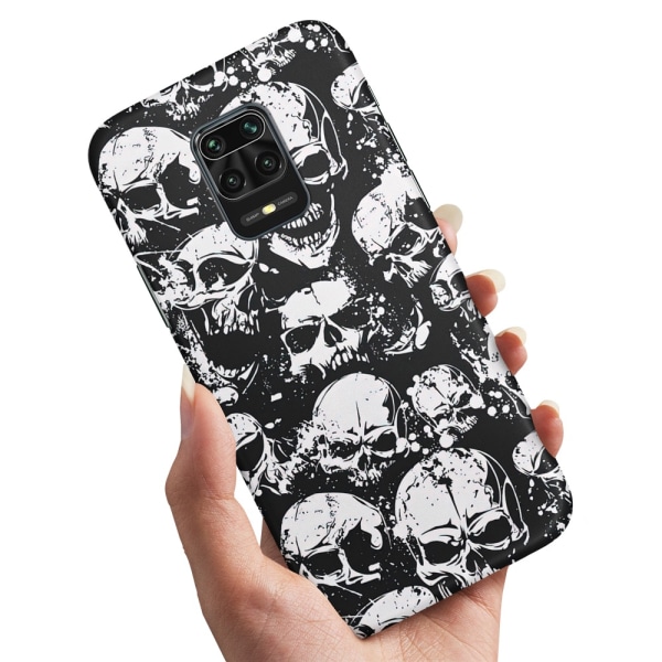 Xiaomi Redmi Note 9 Pro - Skal/Mobilskal Skulls