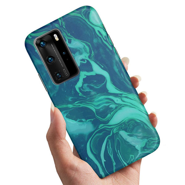 Huawei P40 Pro - Skal/Mobilskal Marmor multifärg