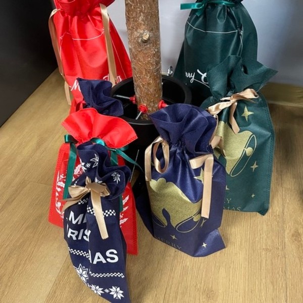 Presentpåsar Set - Jul - 8 st