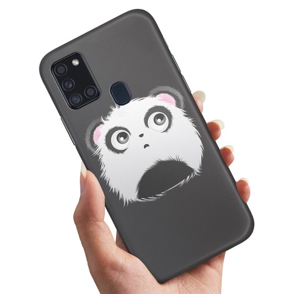 Samsung Galaxy A21s - Kuoret/Suojakuori Pandan pää