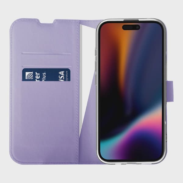 X2O Classic Wallet Plånboksfodral iPhone 17 Lavender