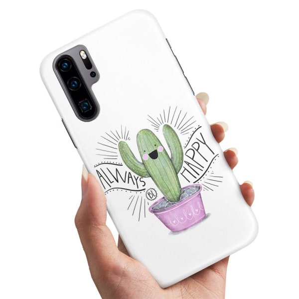 Huawei P30 Pro - Cover/Mobilcover Happy Cactus