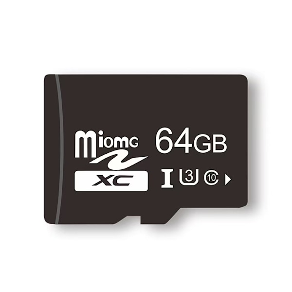 Muistikortti / MicroSDXC Kortti 64GB – Full HD & Nopea UHS-3 Puhelimeen ja Dronelle