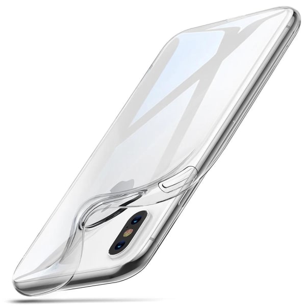 iPhone X/XS - Kansi/mobiilikotelo - TPU Transparent