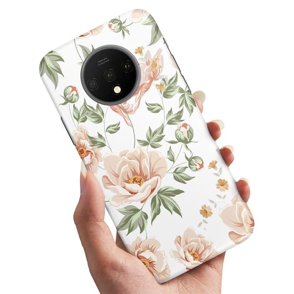 Deksel / Mobildeksel til OnePlus 7T - Blomstermønster