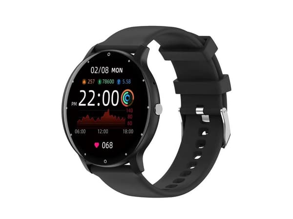 Smartwatch sport - Bluetooth-samtal och gummirem