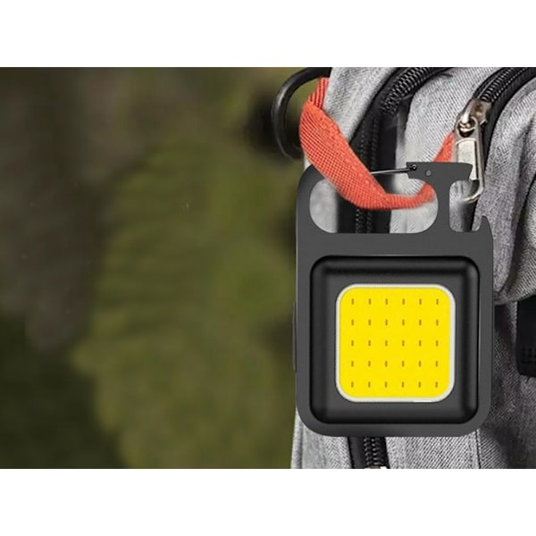 COB LED Lommelygte - Teltlampe med magnet & oplukker