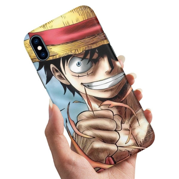 iPhone X/XS - Deksel/Mobildeksel Anime One Piece