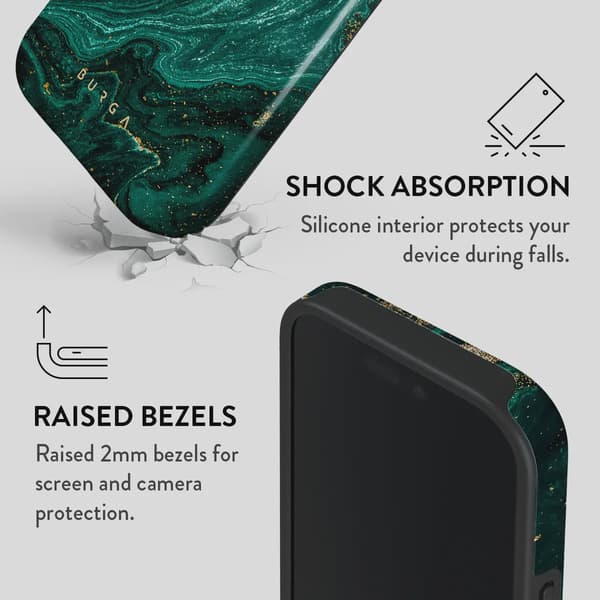 Burga Emerald Pool - iPhone 16 Pro Tough MagSafe Skal