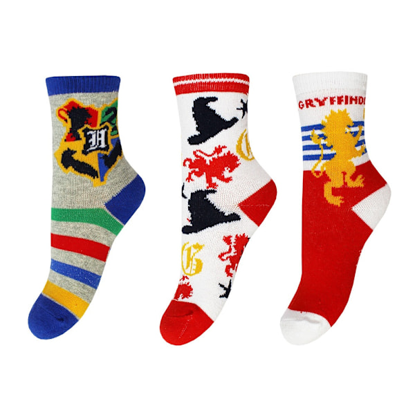 Harry Potter Barnstrumpor / Strumpor för Barn - 3-Pack 23/26