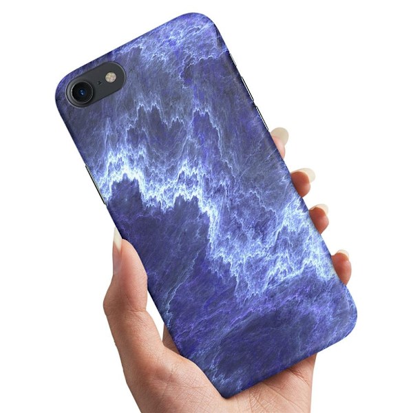 iPhone 5/5S/SE - Deksel/Mobildeksel Marmor Multicolor