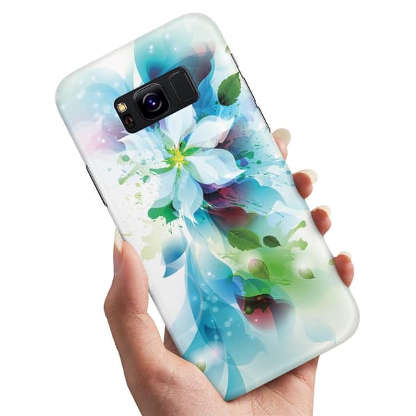 Deksel / Mobildeksel til Samsung Galaxy S8 - Blomst