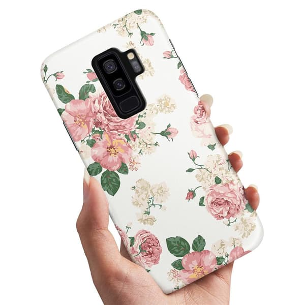 Deksel / Mobildeksel til Samsung Galaxy S9 Plus - Retro Blomster