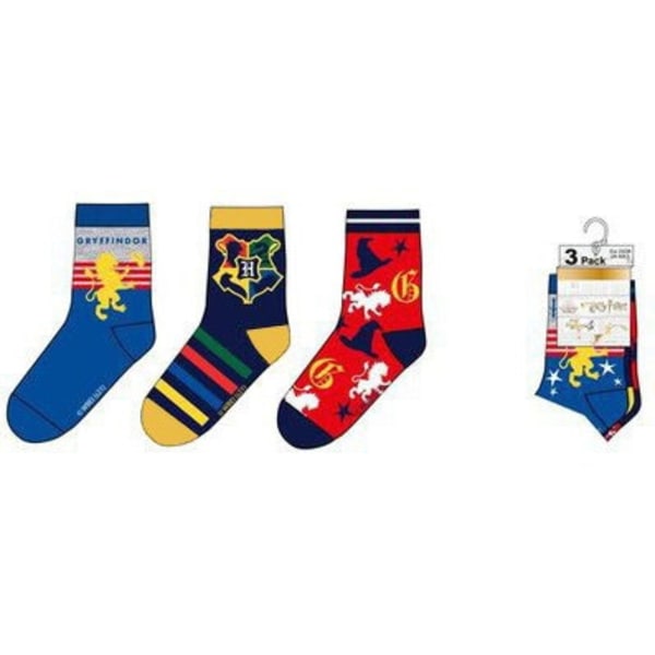 Harry Potter Barnstrumpor / Strumpor för Barn - 3-Pack 23/26