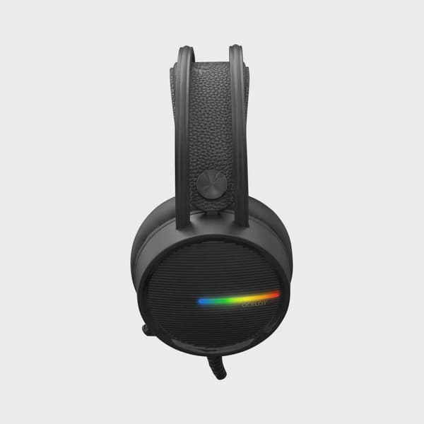 White Shark OCELOT On-Ear Gaming Headset Svart