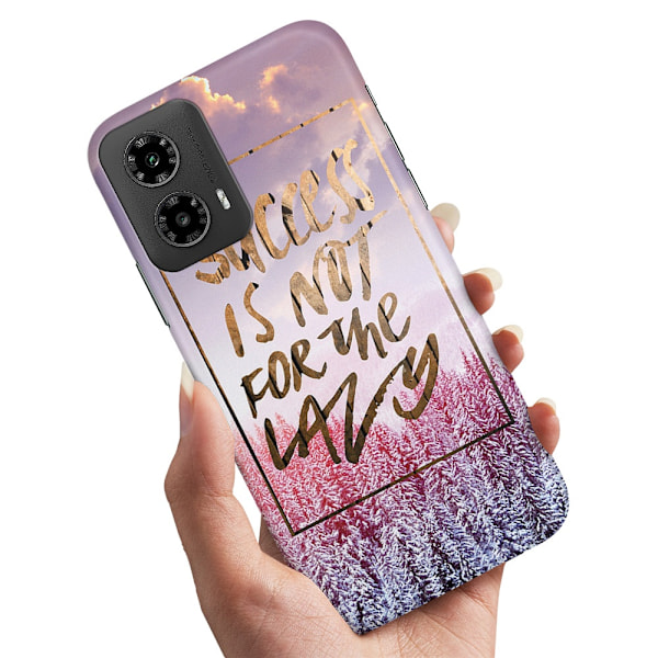 Motorola Moto G34 5G - Skal/Mobilskal Success Not Lazy