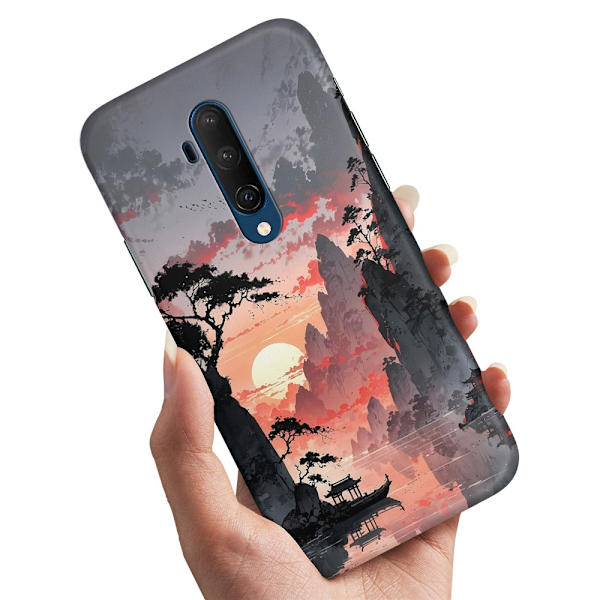 Deksel / Mobildeksel til OnePlus 7T Pro - Sunset