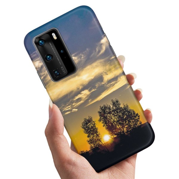 Huawei P40 Pro - Cover/Mobilcover Sunset