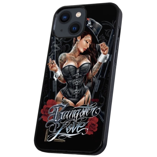 iPhone 13 - Cover/Mobilcover Gangster Love