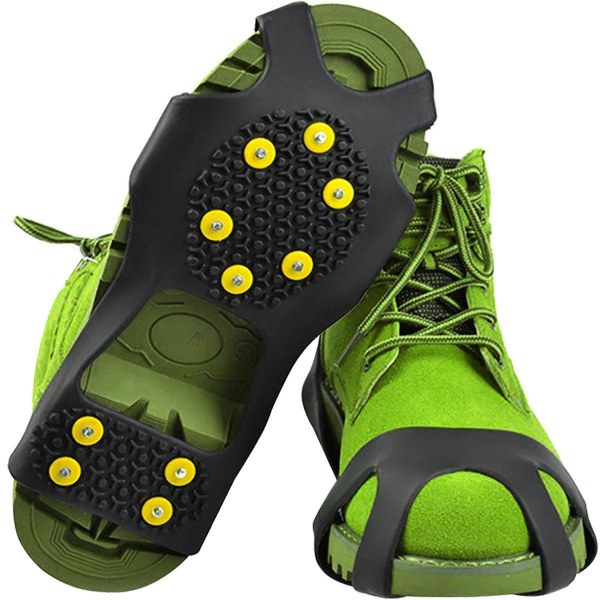 Spikes / Anti-skli med studs - Grips for sko Black 35-39