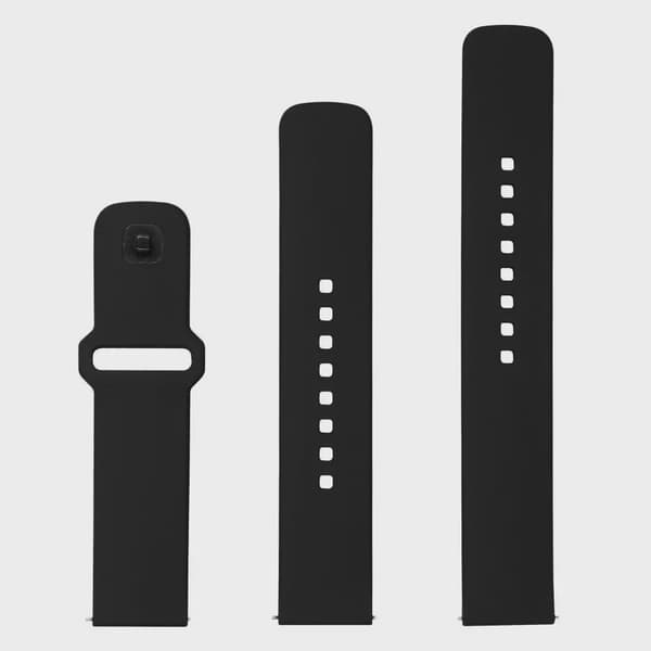 FIXED Silikonrem för Smartwatch Universal 22 mm Svart