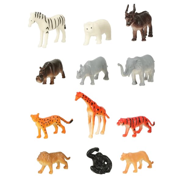 Dinosarie Figurer Leksaker - 48-delar