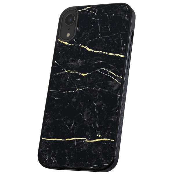 iPhone XR - Deksel/Mobildeksel Marmor Multicolor