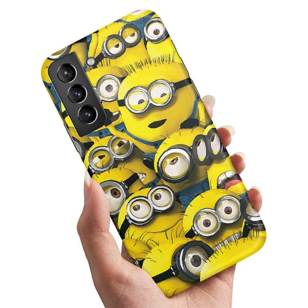 Deksel / Mobildeksel til Samsung Galaxy S22 Plus - Minions Multicolor