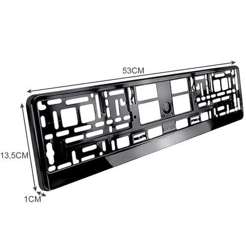 License plate frame 2 pcs. Xtrobb 22028 Black