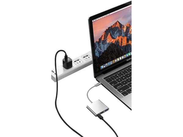 Macbook USB-C Adapteri - HDMI & USB 3.0 4K