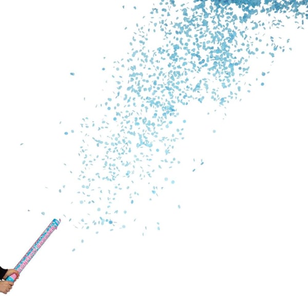 Confetti Cannon Gender Reveal – Gutt (blå) Blue