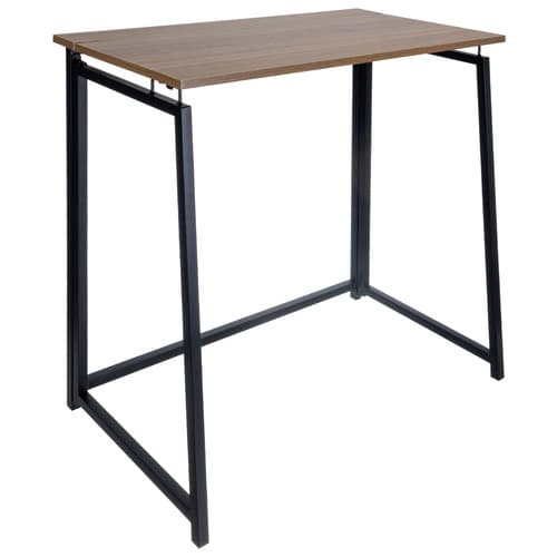 Hopfällbart Skrivbord / Laptopbord - 80x74x40 cm Brun