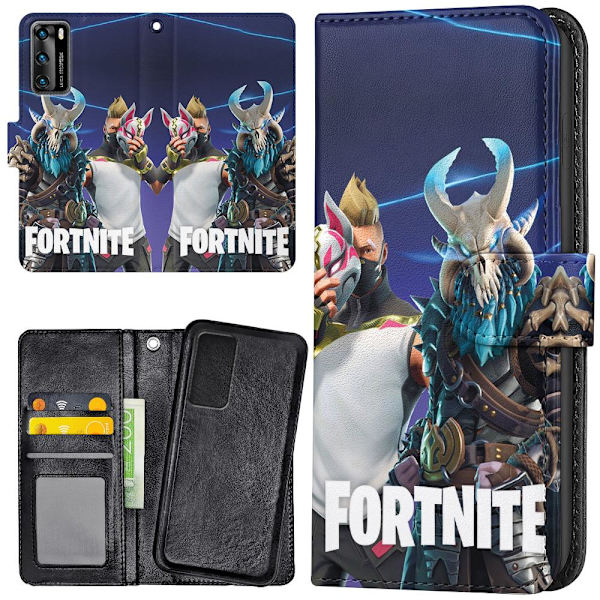 Huawei P40 Pro - Lommebok Deksel Fortnite