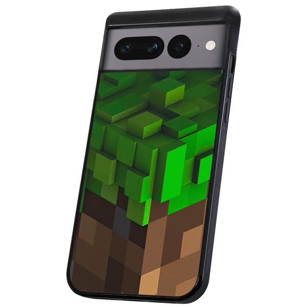 Google Pixel 8A - Cover/Mobilcover Minecraft