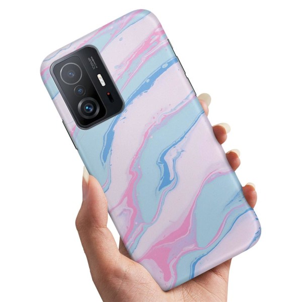 Xiaomi 11T/11T Pro 5G - Deksel/Mobildeksel Marmor Multicolor