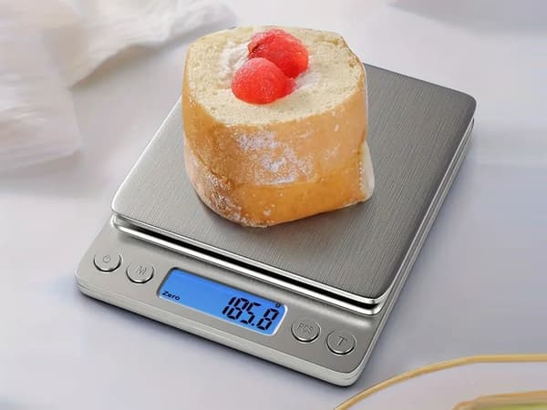 Precisionsvåg 2 kg / 0,1 g - Digital LCD-granvåg