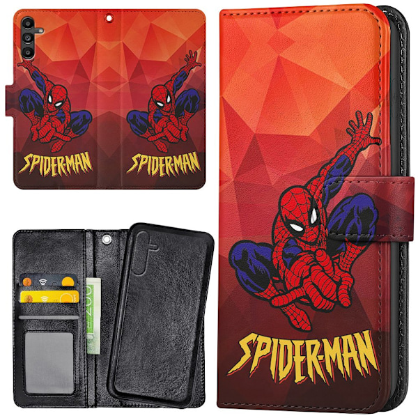 Samsung Galaxy A56 5G - Lompakkokotelo/Kuoret Spider-Man