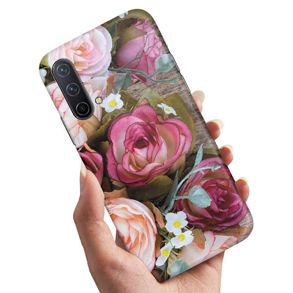 OnePlus Nord CE 5G - Deksel/Mobildeksel Blomster Multicolor