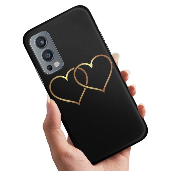 OnePlus Nord 2 5G - Skal/Mobilskal Double Hearts