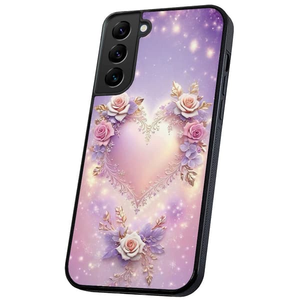 Samsung Galaxy S22 - Deksel/Mobildeksel Heart