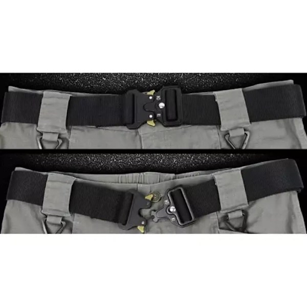 Taktisk Belte / Militærbelte - 38mm Black one size