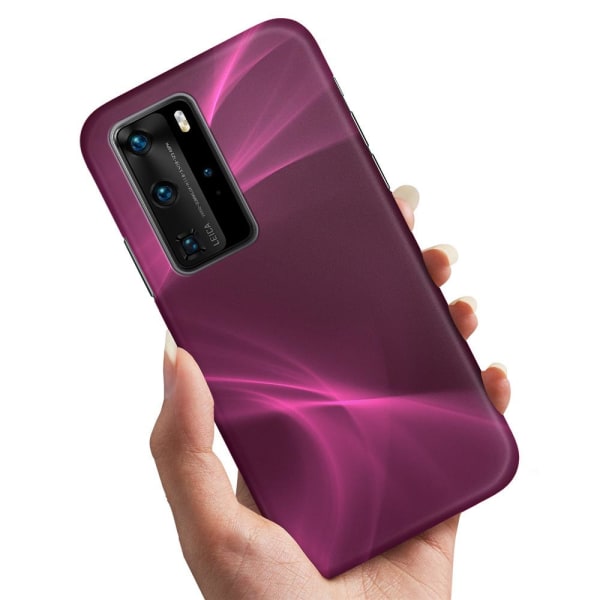 Huawei P40 - Cover/Mobilcover Purple Fog