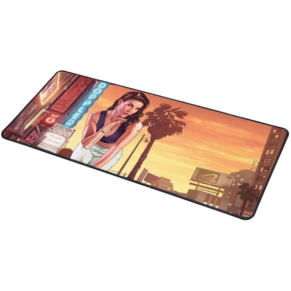 Musmåtte Grand Theft Auto - 70x30 cm - Gaming Multicolor