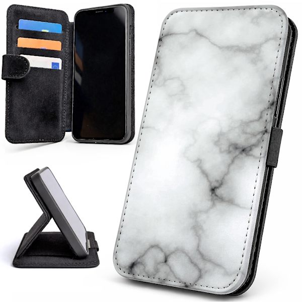 Plånboksfodral / Mobilfodral till iPhone 13 - Marmor