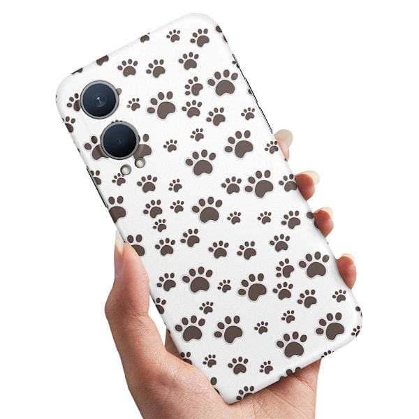 OnePlus Nord CE4 Lite 5G - Skal/Mobilskal Paw Pattern