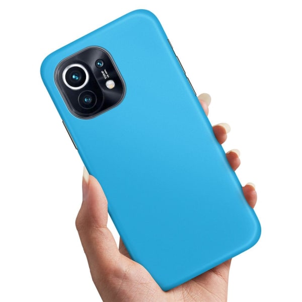 Xiaomi 11 Lite 5G NE - Cover/Mobilcover Lysblå Multicolor