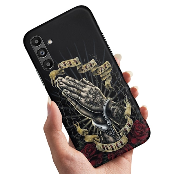 Samsung Galaxy A56 5G - Cover/Mobilcover Only God Can Judge Me