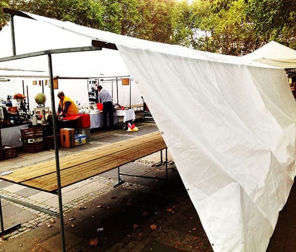 Presenning 3 x 4 m transparent